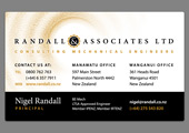 Randall & Associates business card